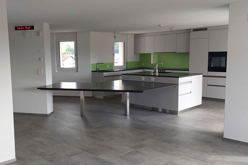 Umbau 3. OG Behindertenwohnheim Höfli Wangen